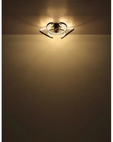 Globo 03638 - LORIS LED mennyezeti ventilátor 40W 3000-6000K + távirányító