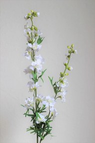 Fehér mű delphinium 98 cm