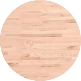 vidaXL tömör bükkfa kerek asztallap Ø50 x 2,5 cm