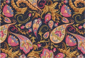 Dekoratív Fotótapéta Hálószobába Színes paisley 152x104