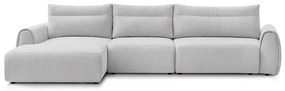Világosszürke sarokkanapé Aden – Bobochic Paris