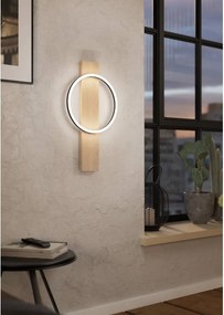 Natúr színű LED fali lámpa BOYAL – EGLO