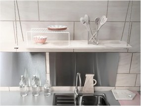 Rona fehér konyhai polc, 42,7 x 22,5 x 14,7 cm - Compactor