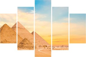 Az egyiptomi piramisok képe (150x105 cm)