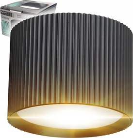 Falra Szerelhető Led Mennyezeti Lámpatest Gisele GX53 Fekete IP20 Spot Mennyezeti Cső