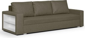 DOLAR I Háromszemélyes kinyitható kanapé Világosbarna