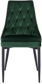 Zöld Bársony Étkezőszék CORK