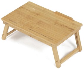 B069 NAT tárolóasztal, bambusz