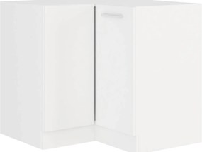 Sarok alsó konyhaszekrény Edris 89 x 89 DN 1F BB (fehér). 1032827