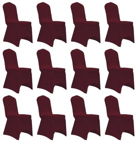 12 db burgundi vörös sztreccs székszoknya