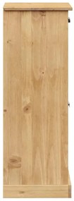 VIGO tömör fenyőfa cipőszekrény 60x35x96 cm