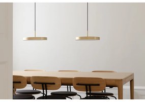 Aranyszínű LED függőlámpa fém búrával ø 31 cm Asteria Mini – UMAGE