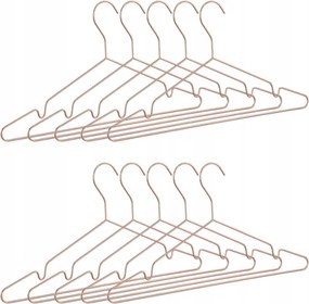 Ruhaakasztók fém 10 db 4052025247454