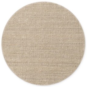 Krémszínű juta kerek szőnyeg ø 160 cm Bouclé Jaipur – Hanse Home