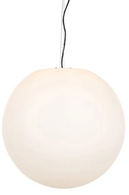 Modern kültéri függőlámpa fehér 56 cm IP65 - Nura