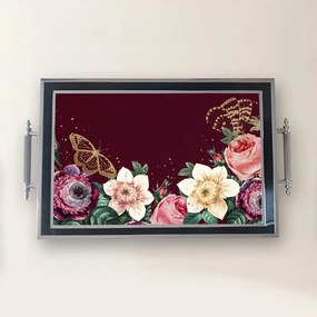 Üveg tálca, 38×24 cm – TPG9825