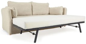 Szürkésbézs kinyitható kanapé 210 cm Tanit – Kave Home