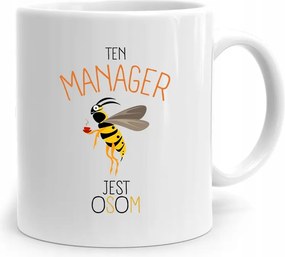 Menedzser Bögre Születésnapi Ajándék fényképes nyomtatással