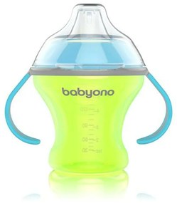 babyono cseppmentes ivópalack kemény szopókával - zöld, kék