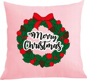 Párna párnahuzat Karácsony Boldog Karácsonyt Merry Christmas