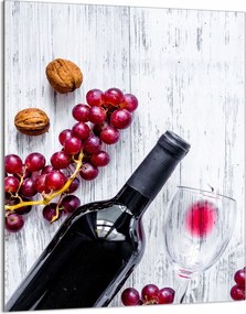 Üveg Vágódeszka 40x52 Szőlő a Konyhába