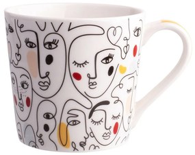 Altom Porcelán bögre kúpos, 350 ml