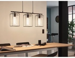 Eglo 49496 - Csillár LONCINO 3xE27/60W/230V