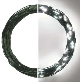 LED Karácsonyi kültéri lánc 150xLED/20m IP44 hideg fehér