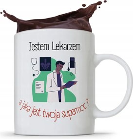 Bögre Orvosnak Orvos Vagyok, fényképes nyomtatással