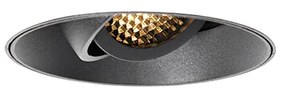 Modern süllyesztett spotlámpa fekete GU10 kerek keret nélküli - Oneon Honey