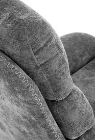 Dario fotel lábtartóval és hintázó funkcióval szürke