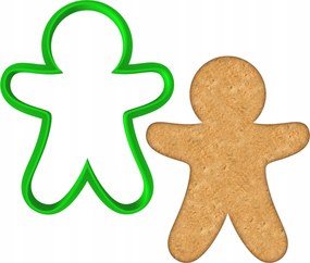 Karácsonyi Forma Karácsonyra Mézeskalács figura 8cm