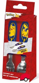 Pokémon Lightning fém ergo evőeszköz készlet - 2 darabos
