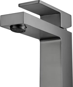 AREZZO design CUBEFIELD mosdócsaptelep, gun metal