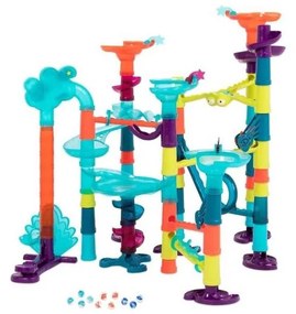 B-Toys - Üveggolyó pálya MARBLE Deluxe 3xAG13