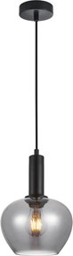 ITALUX PND-30084-1-BK-SG STABLA Egyágú Függesztett Lámpa Fém E27 IP20