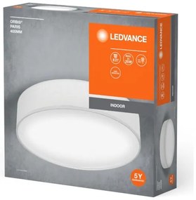 Ledvance - Mennyezeti lámpa ORBIS PÁRIZS 2xE27/25W/230V fehér