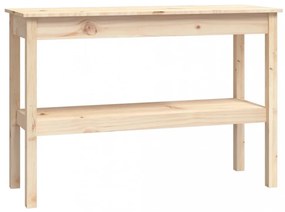tömör fenyőfa tálalóasztal 110 x 40 x 75 cm