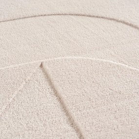 Krémszínű mosható szőnyeg 200x290 cm Pompei 1614 – Ayyildiz Carpets
