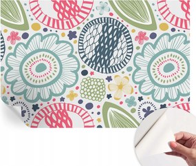 Dekoratív öntapadós fotótapéta Hálószobába Virágos minták 104x70 cm