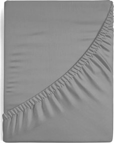 NOVA3 acél lepedő 140x200 +30cm szatén pamut gumis