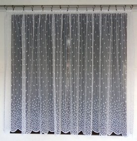 Mg Függöny M45 Fehér 280x160cm Kész G Szalaggal