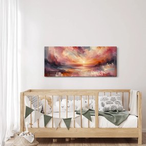 Kép - Festett alkonyat (120x50 cm)