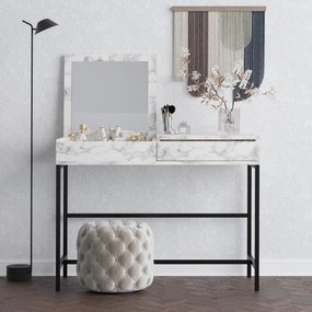 Fésülködő asztal Linda - Carrara Marble