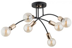 Felületre szerelhető csillár LANTI 6xE27/60W/230V