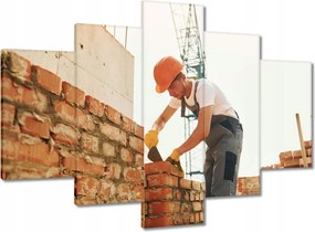 Festmények 150x105 Épület falának falazása