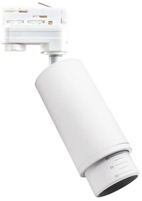 MICA 1xGU10/25W/230V fehér 3-fázisú sínrendszer spotlámpa