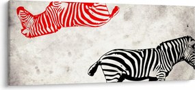 Kép - Zebrák (120x50 cm)