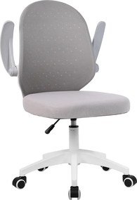 Irodai szék, szürke/fehér, PASTURA