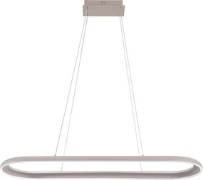 LED csillár kábelen CASHMERE LED/80W/230V 30x100 cm bézs